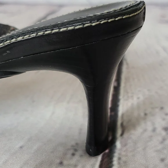 Cole Haan black leather strappy sandals, 9.5 - Picture 15 of 15